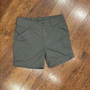 REI Co-op Girl’s Sahara Hiking Outdoor Shorts Sage Green Size Large 14-16